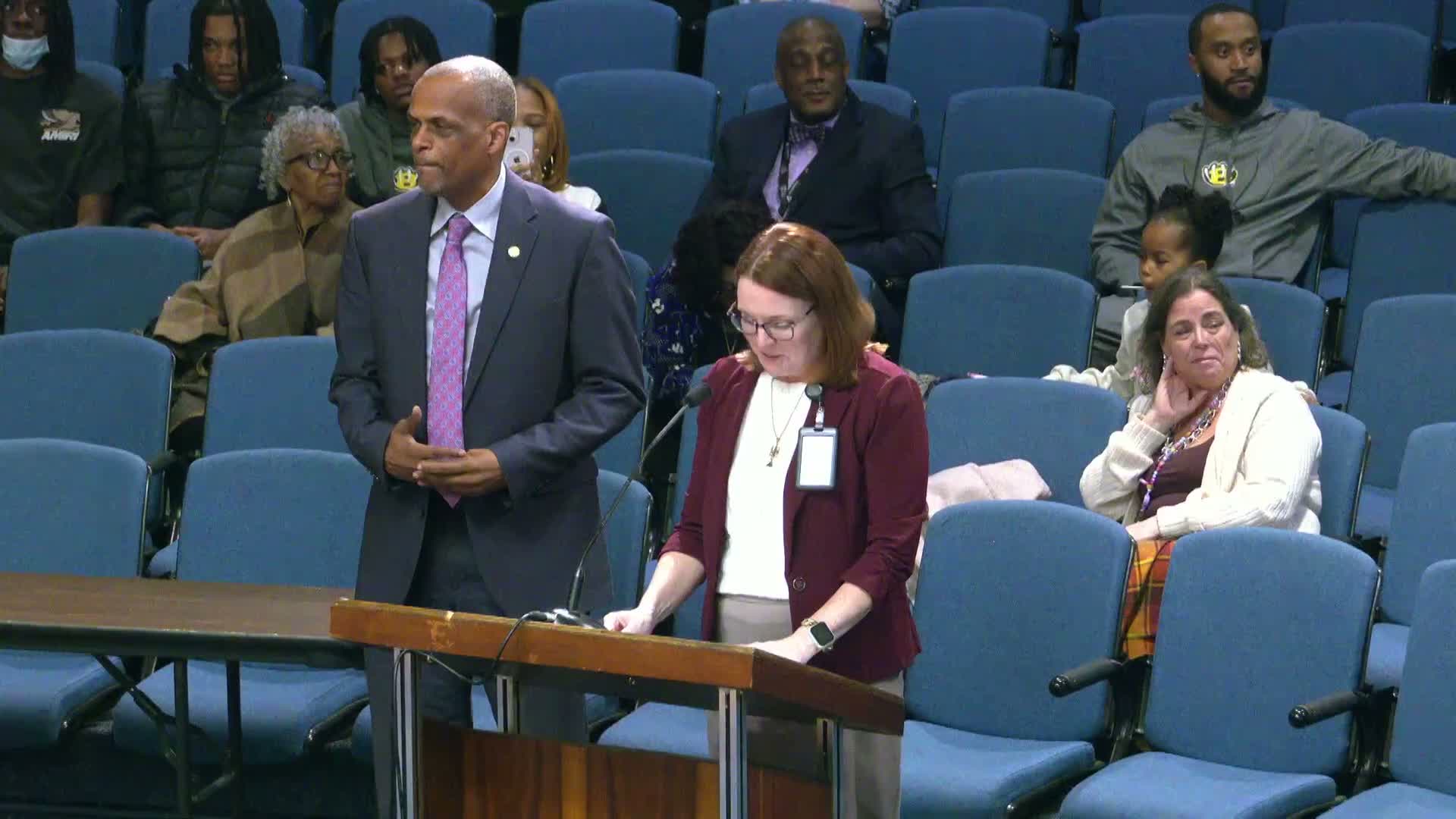 Bethel coach Craig Brion honored by Hampton board after 30 seasons