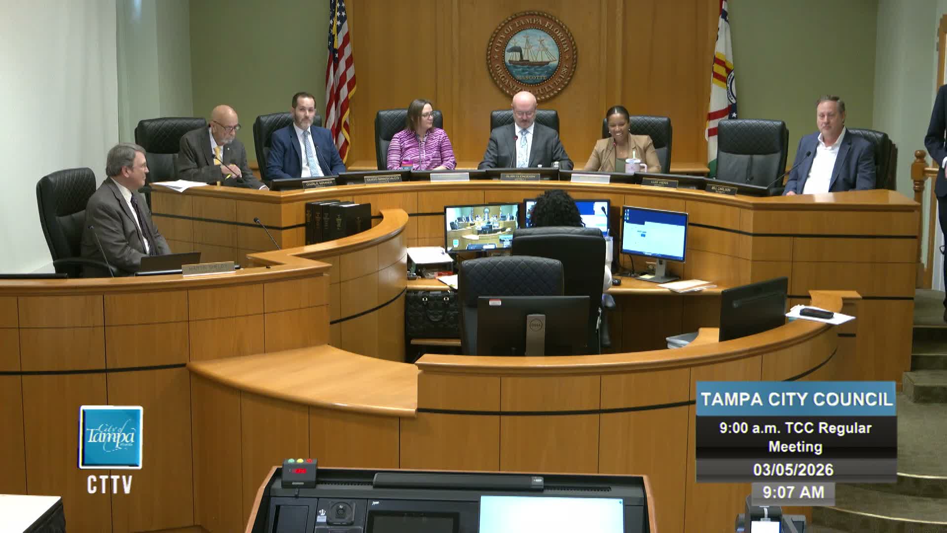 Ceremonial invocation delivered; no council business recorded