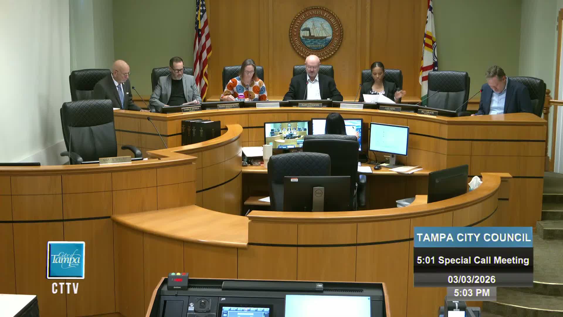 Tampa City Council honors purchasing staff during Procurement Month