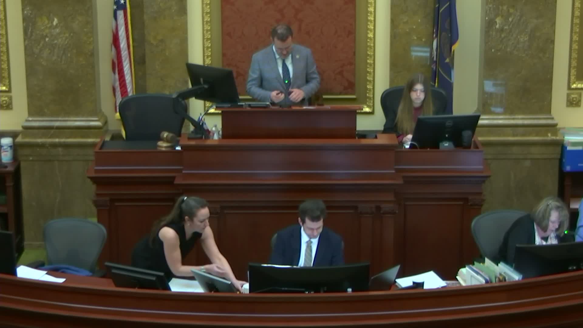 House approves bill letting either party move constitutional challenges to three‑judge panels, sets $1,500 removal fee