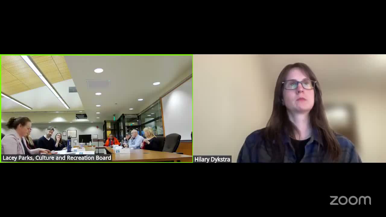 Parks board approves enhancement requests, work plan update and draft annual report