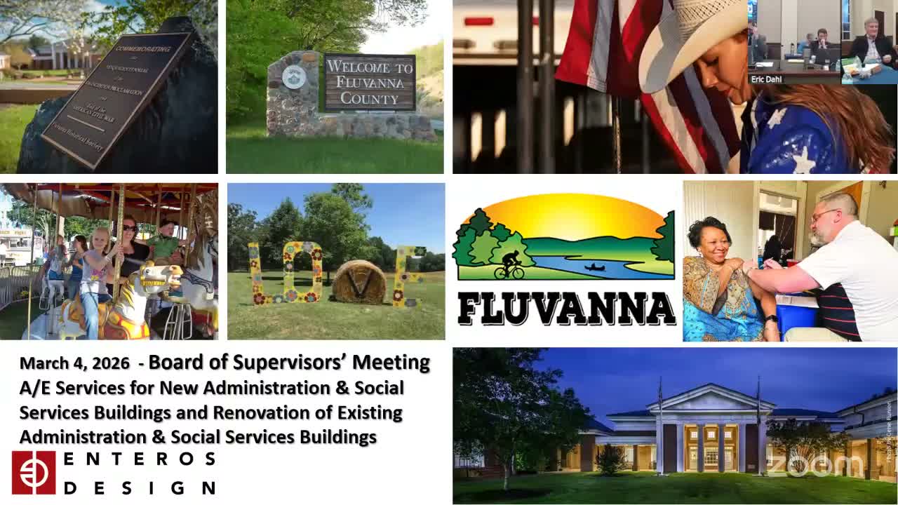 Consultants lay out $37M plan for new Fluvanna government center; supervisors weigh timing and water needs