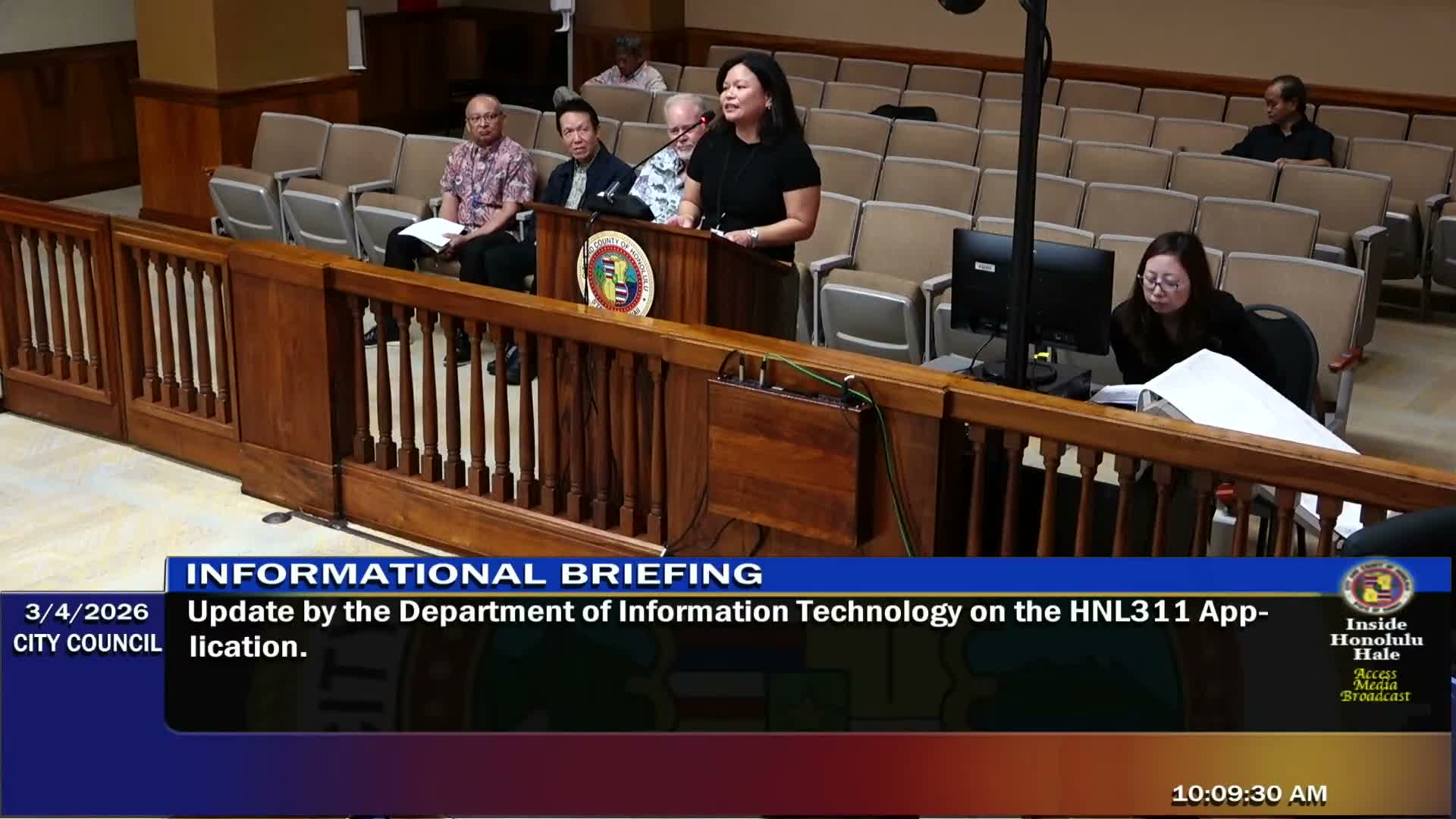 City shows upgraded HNL311 app; departments and council consider consolidating service requests