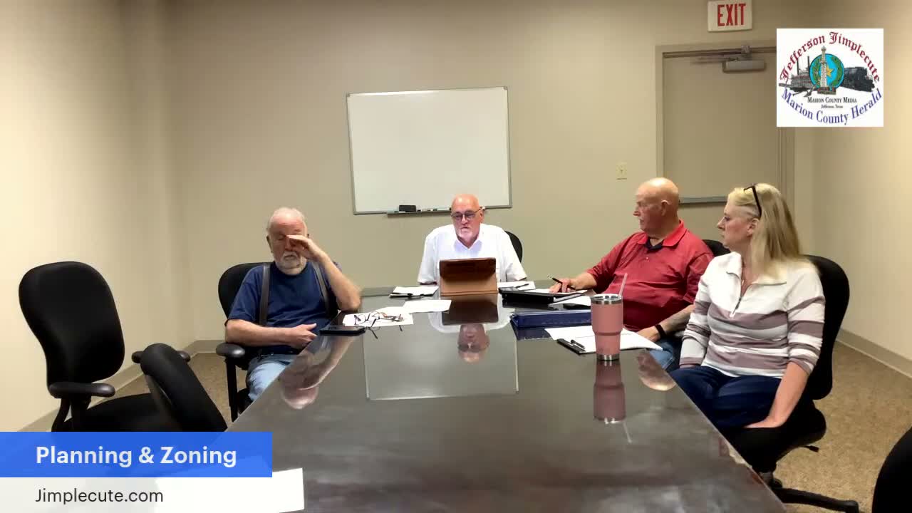 Jefferson Pleasant planning commissioners pause permit reviews while zoning rewrite and enforcement plan progress