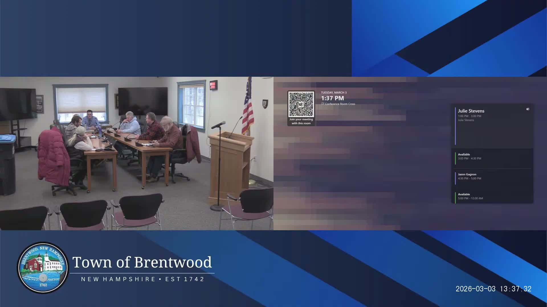 Brentwood advisory committee backs $125,000 warrant article, favors design‑build path for municipal complex