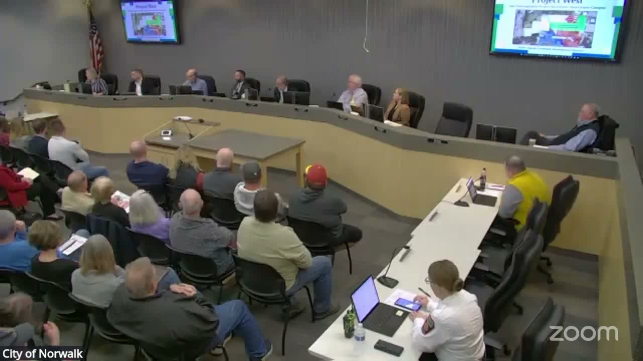 Norwalk council approves development agreement to enable Project West data‑center campus after lengthy public hearing