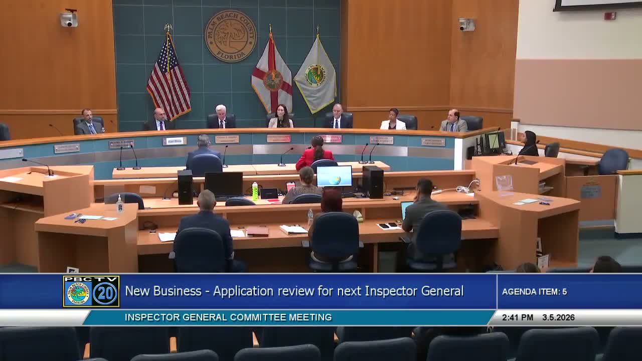 Palm Beach County panel appoints Kalinthia Dillard as inspector general after finalist interviews