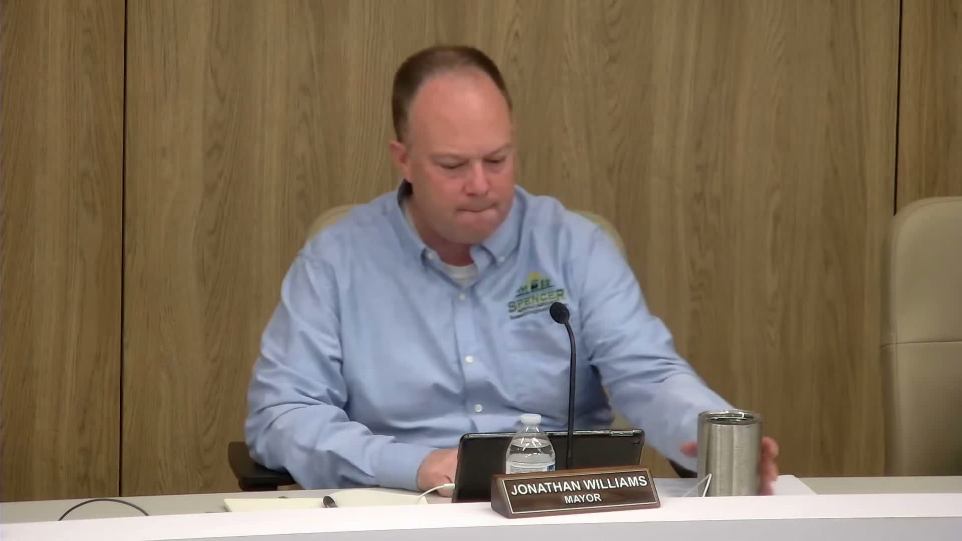 Spencer seeks design funding, examines alternatives for Chicken Springs Dam and 17th Street hazard