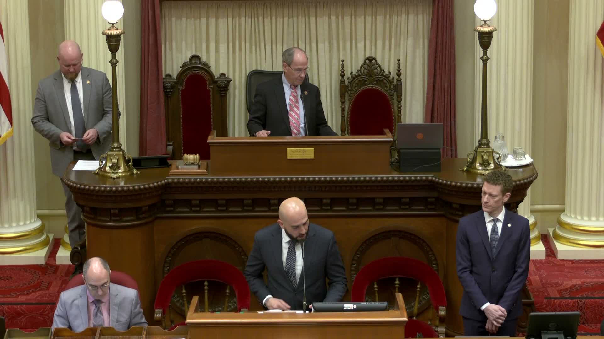 Senator Caballero urges more apprenticeships as she presents Women in Construction Week resolution