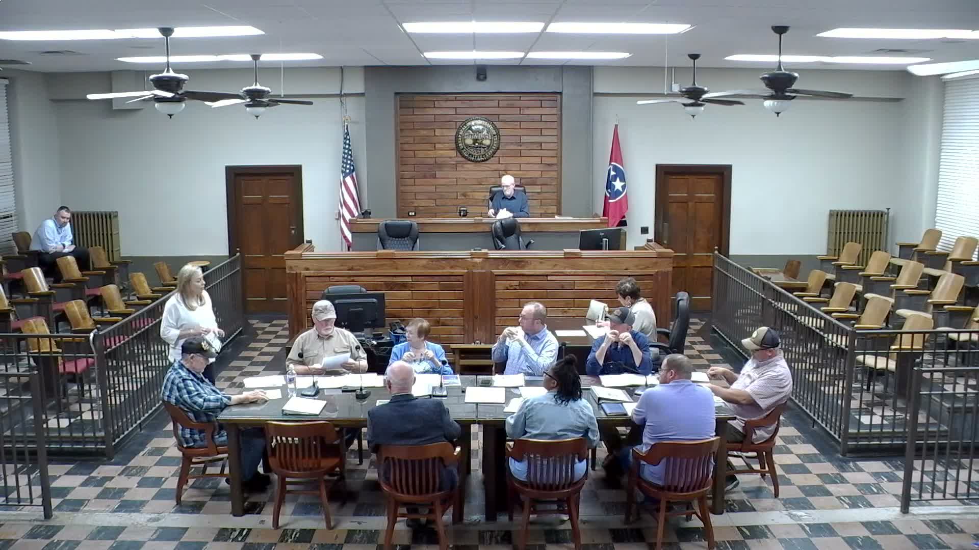 Trustee Norma Knox outlines county and state property tax relief for seniors and disabled veterans