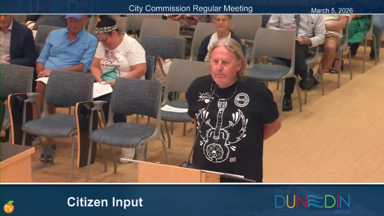 Residents urge Dunedin to preserve Hammock Advisory Committee as city outlines committee consolidation plan