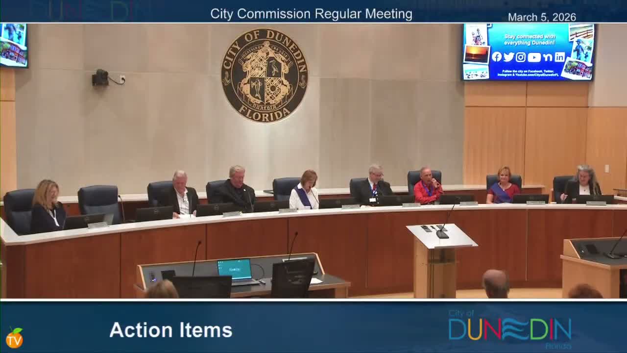 Dunedin commission unanimously approves Main Street Exchange design review for downtown redevelopment