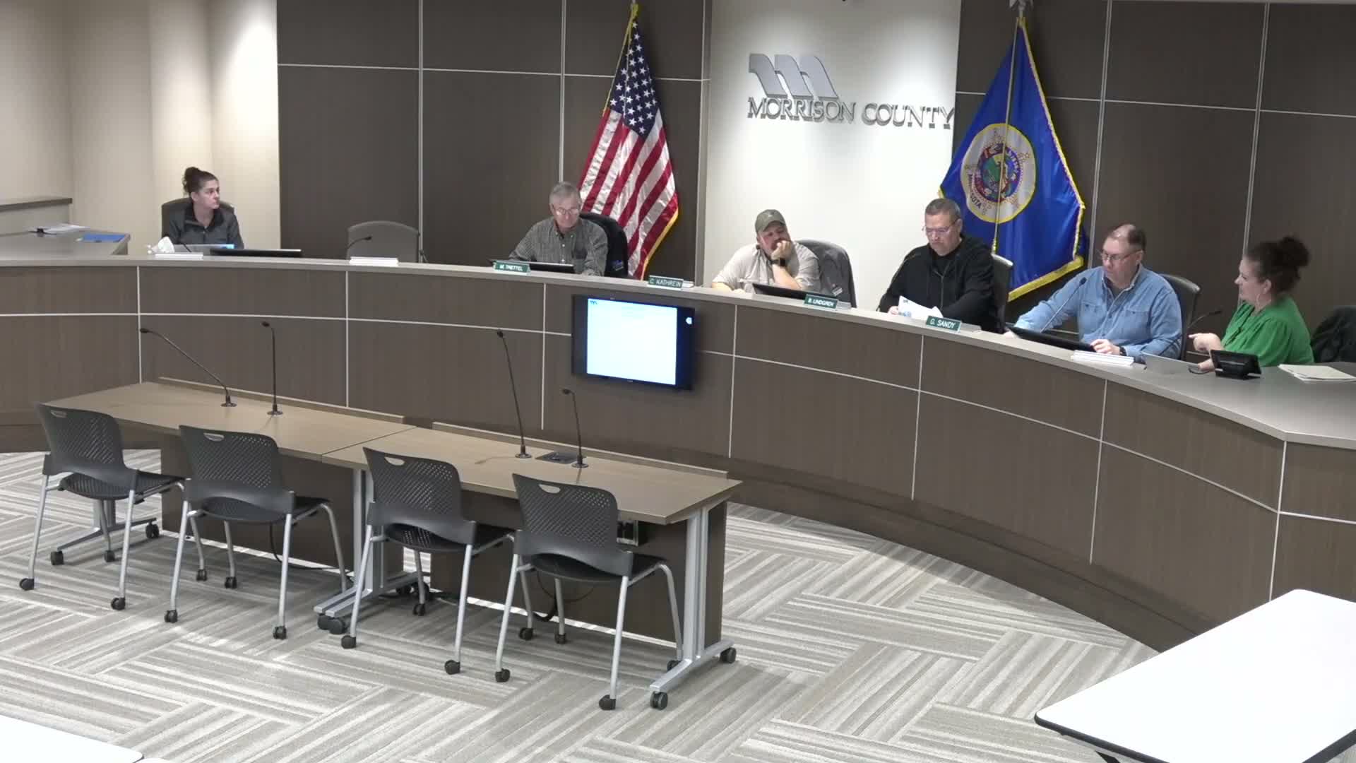 Morrison County staff to draft renewable‑energy moratorium; working group to review comprehensive plan language