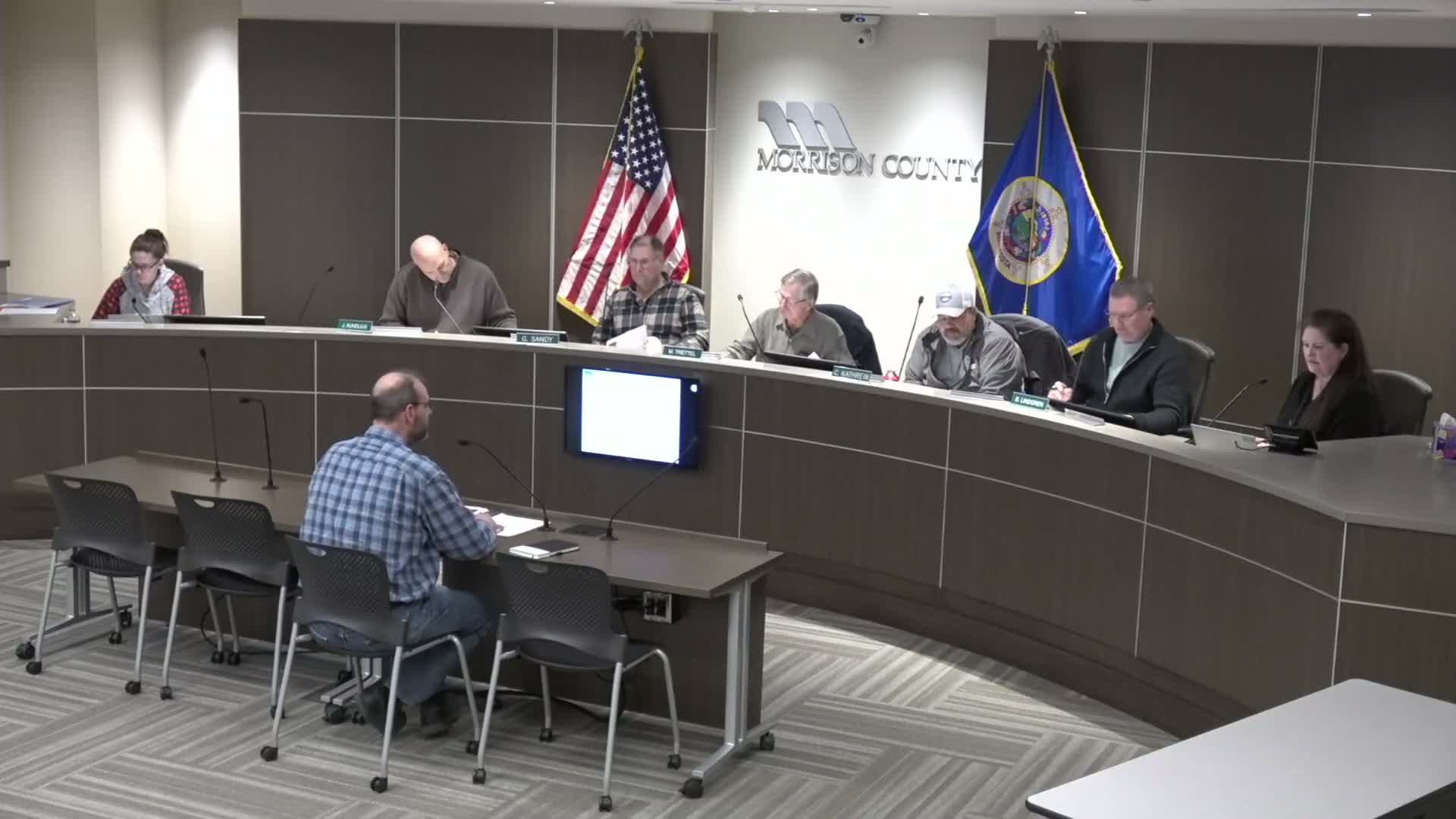 Morrison County board approves variance for 32-by-40 garage near platted road with stormwater condition