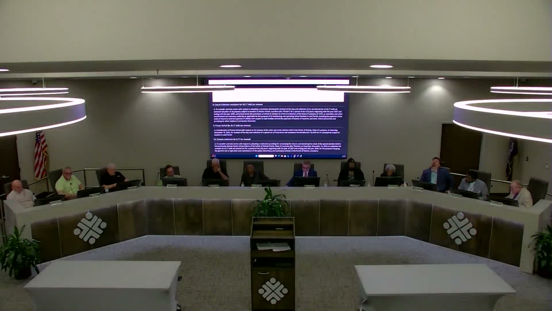 Board approves canvass of election returns, renews levies and adopts multiple policies