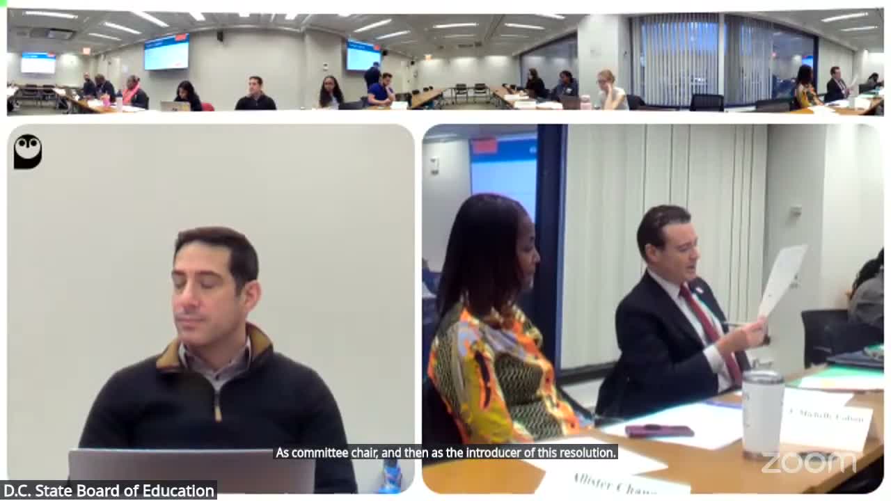 State board places special‑education framework resolution on March 18 agenda