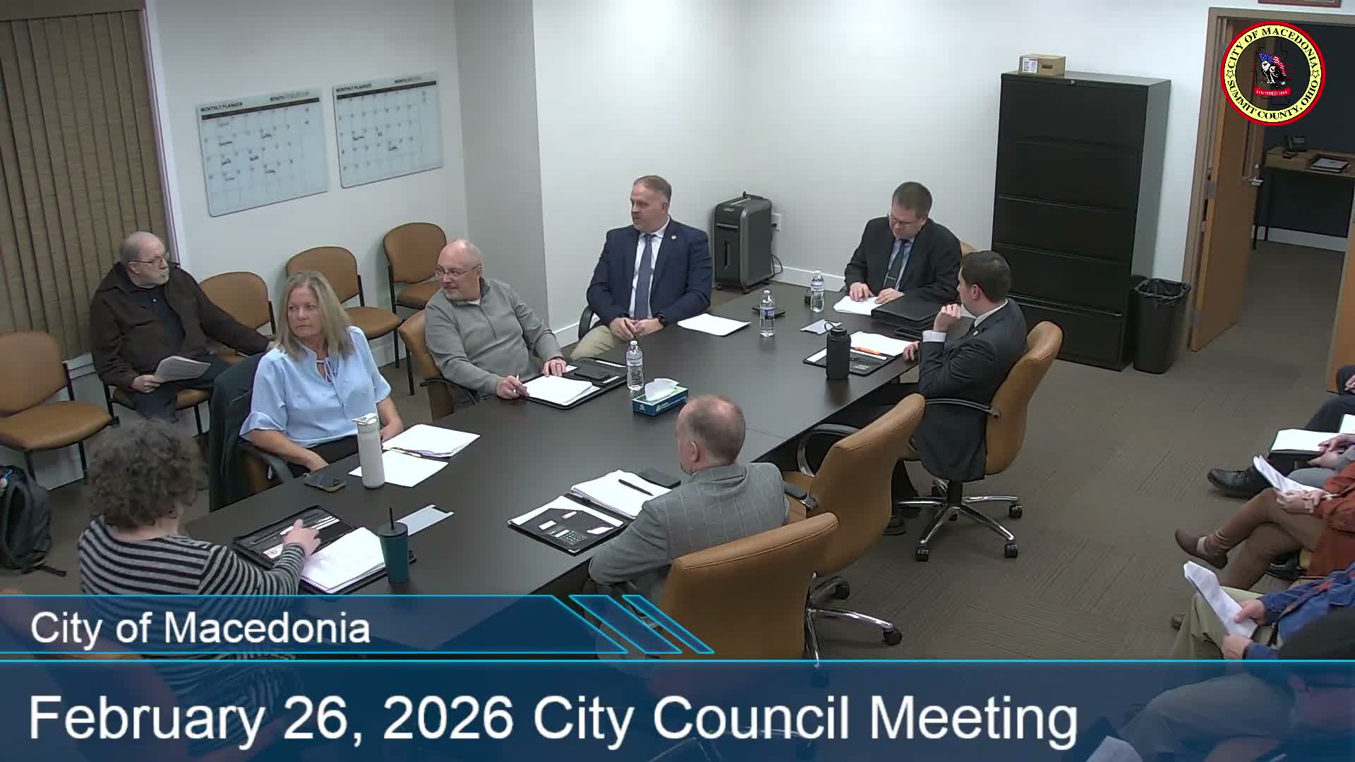 Macedonia council adopts firefighters' contract and approves fleet, parks and building projects