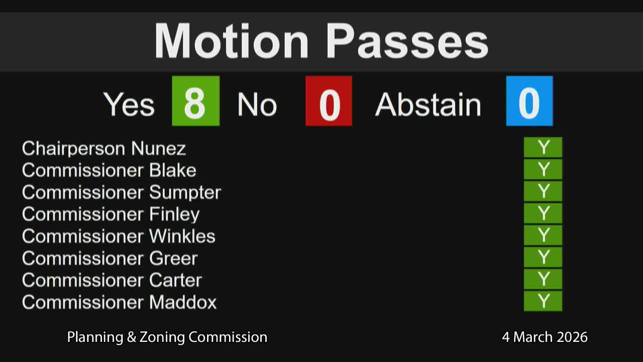 Arlington planning commission recommends downtown form‑based code, citing predictability for redevelopment
