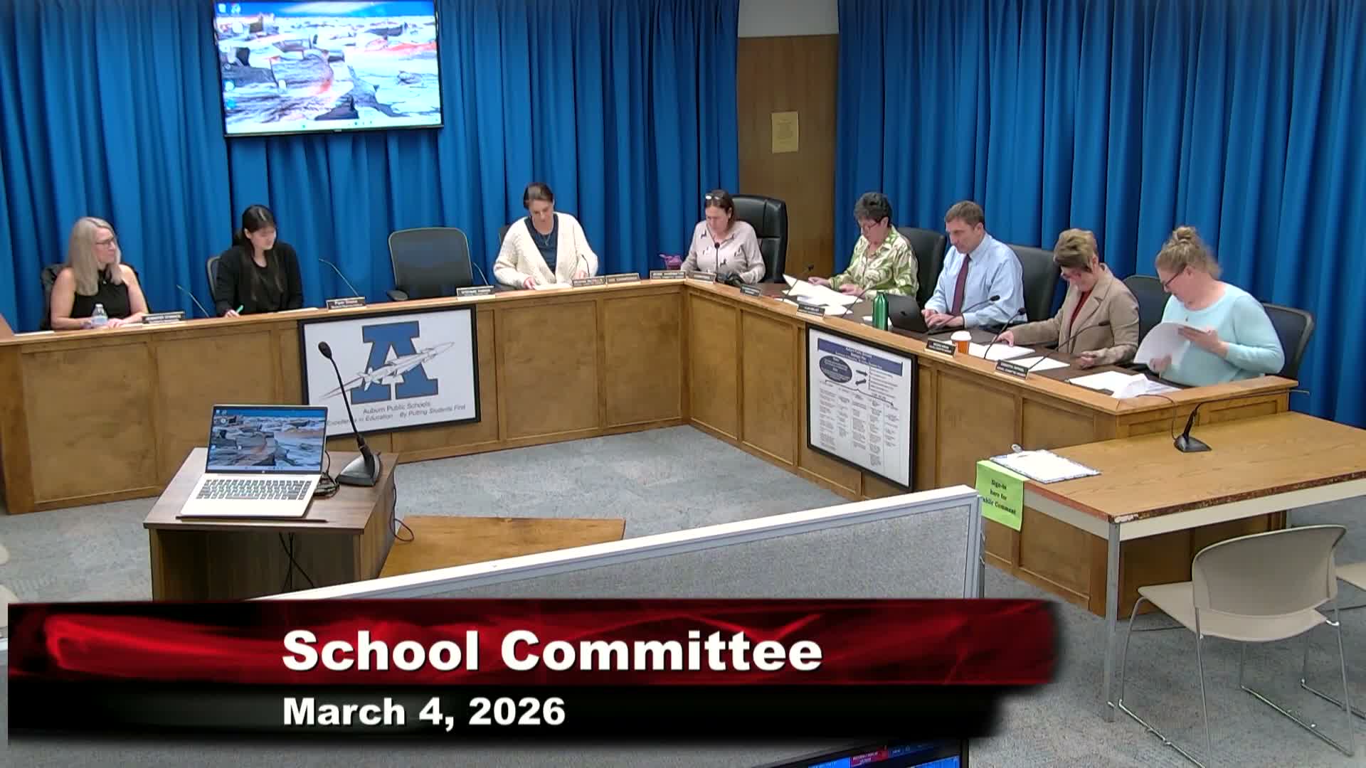 Auburn School Committee approves FY27 budget with 3.92% increase after town adjustment