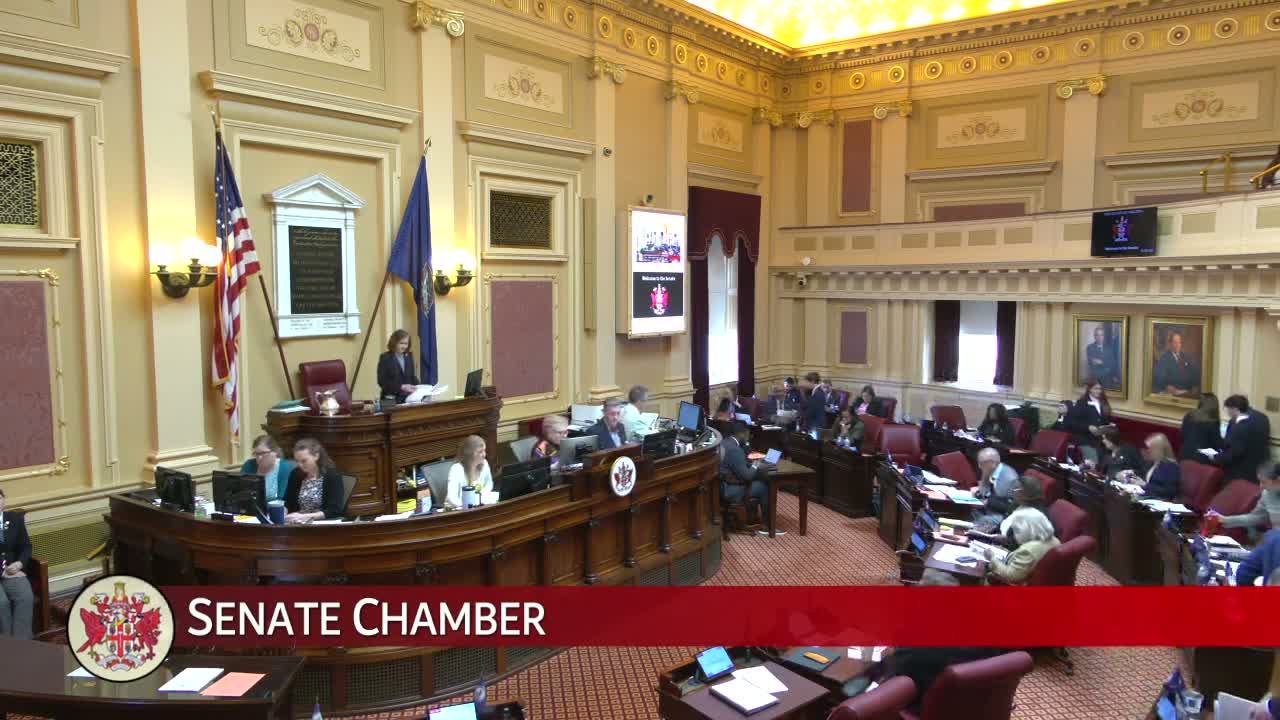 Virginia Senate advances dozens of measures, adopts conference reports and places blocks for conference on March 6 session