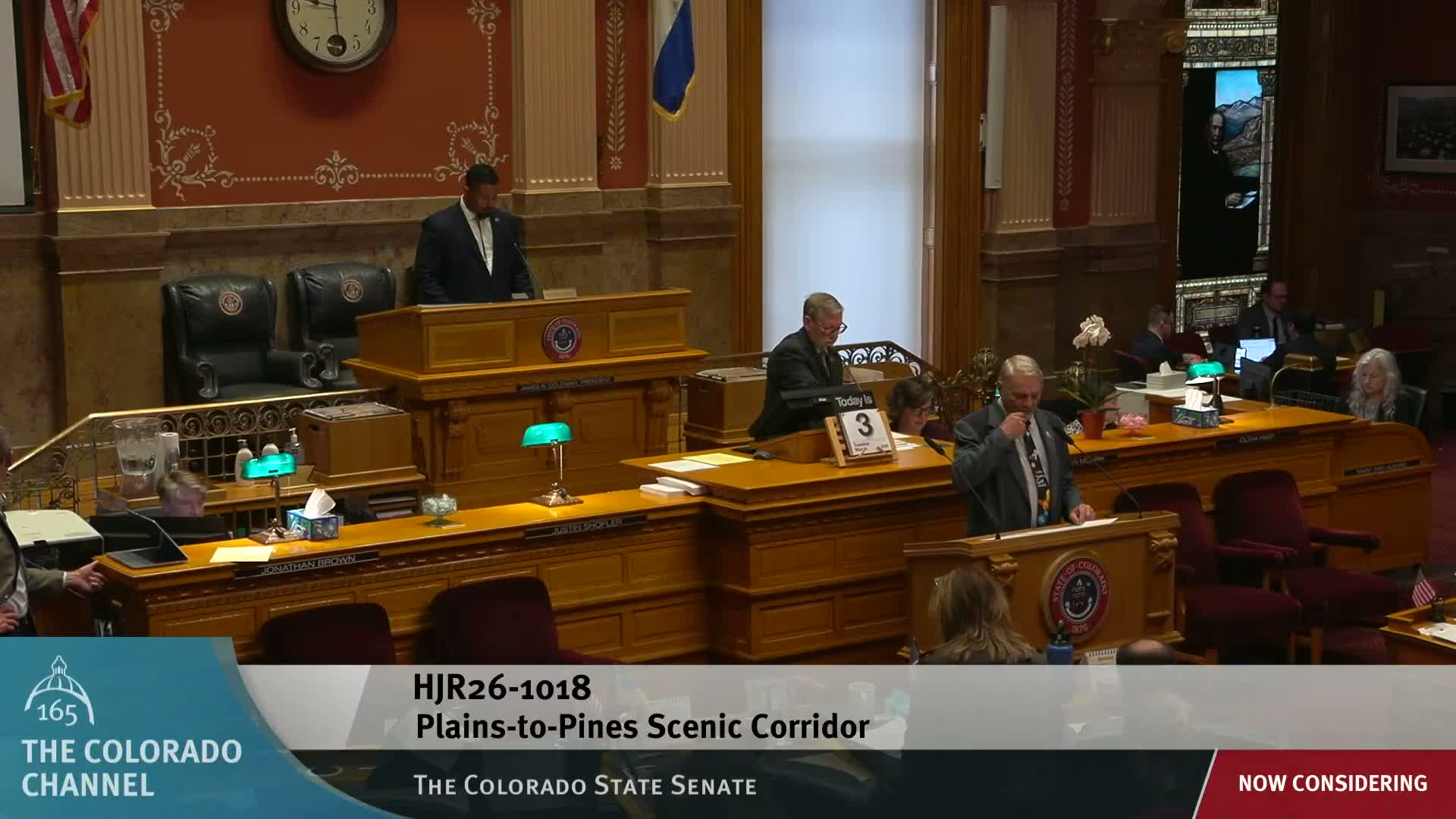Senate adopts resolution designating State Highway 86 the 'Plains To Pine Scenic Corridor'