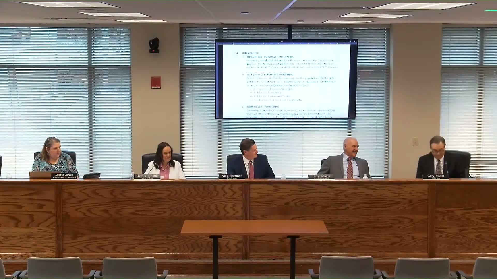 Washington County commissioners approve routine contracts, appointments and purchases including child services and facility work orders