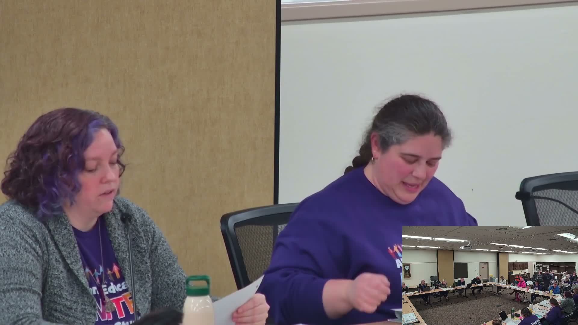 Union demands advance notice and detailed data before district contracts out work