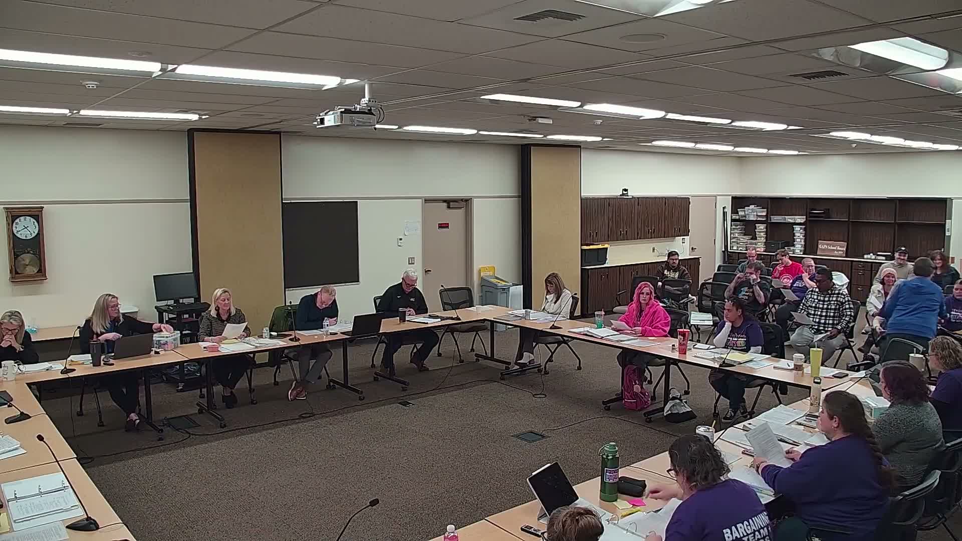 Negotiators propose cleanup to 'management rights' language to avoid conflicts with CBA