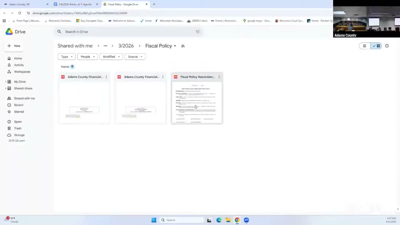 Adams County committee advances several resolutions, appoints two humane officers and moves budget and policy items to county board