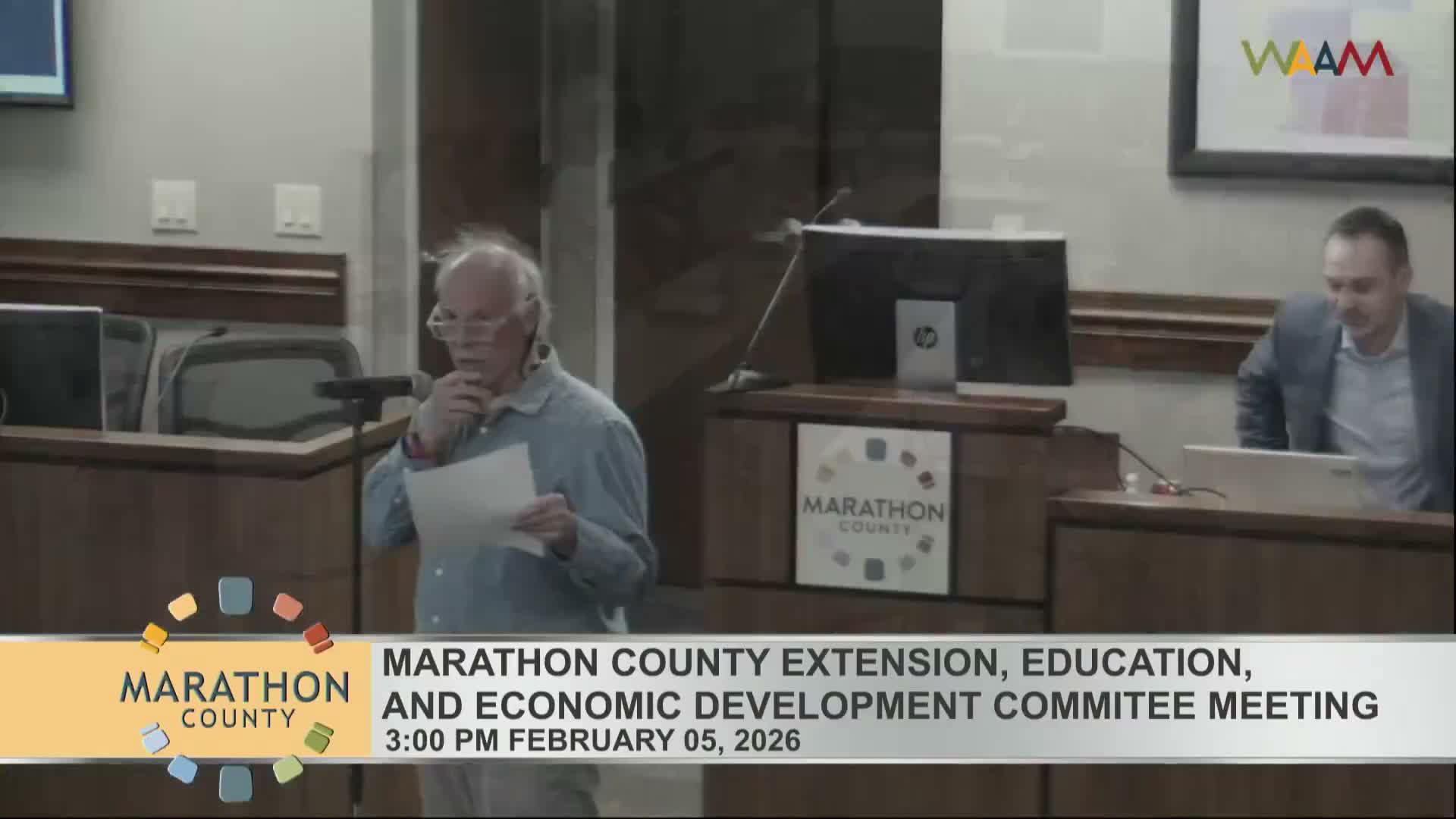 Public commenter urges Marathon County to require taxpayer ROI in TIF reviews