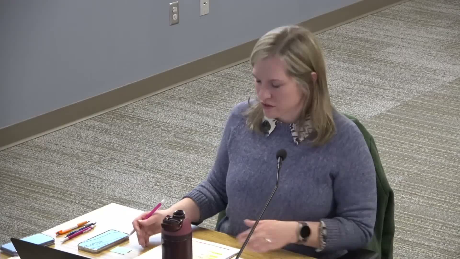 Board reviews vacancy brochure and public-input plan for superintendent search