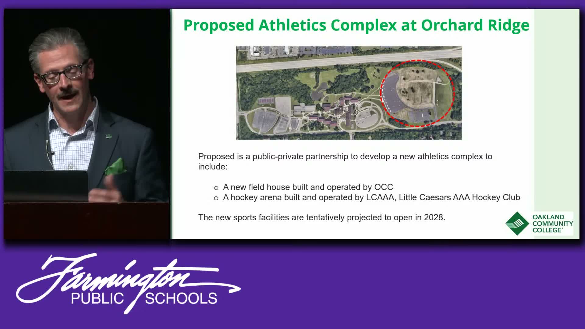 Oakland Community College outlines campus consolidation and Ilitch family sports partnership