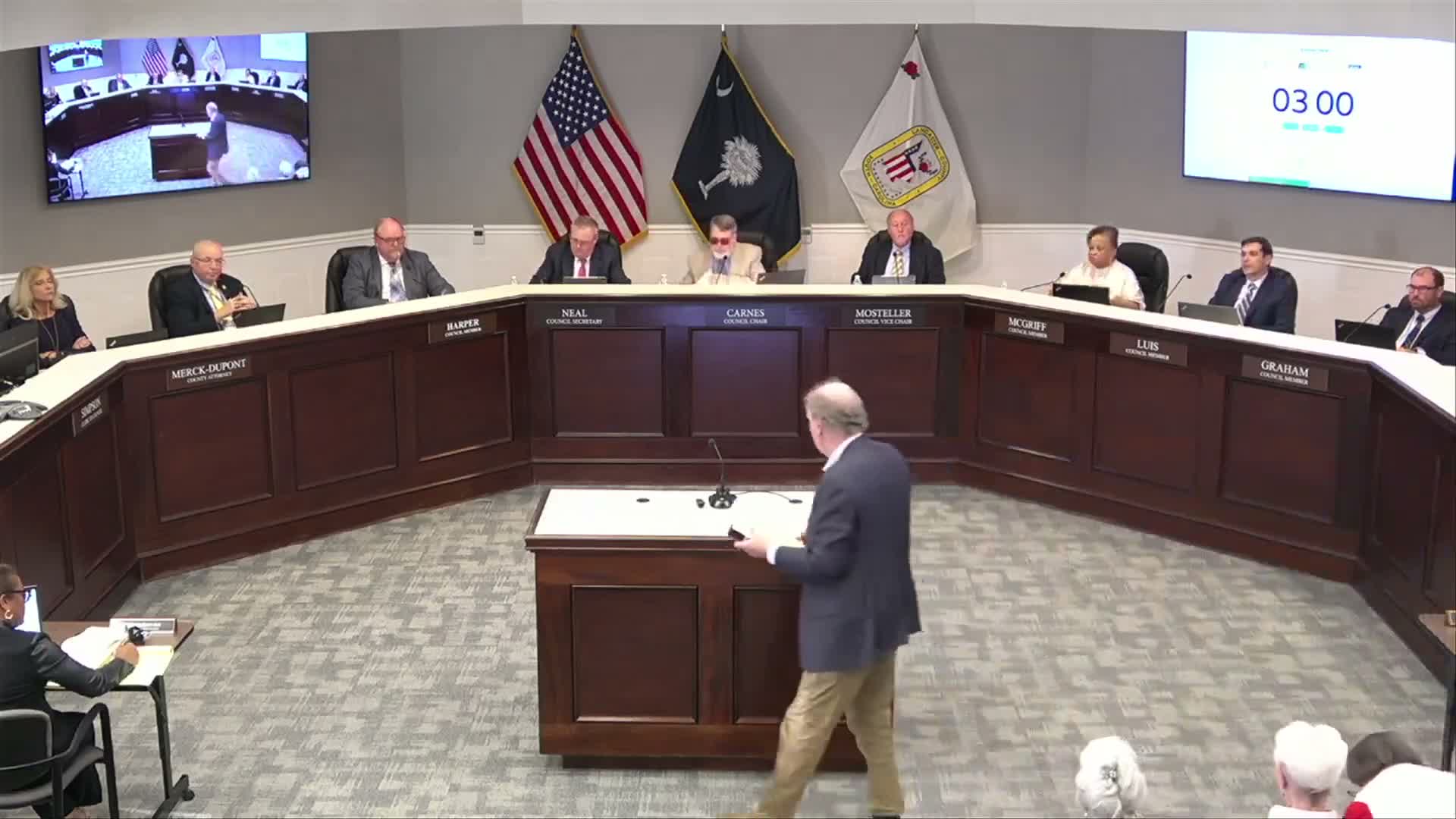 Council delays second reading on 71.1-acre rezoning amid connectivity concerns