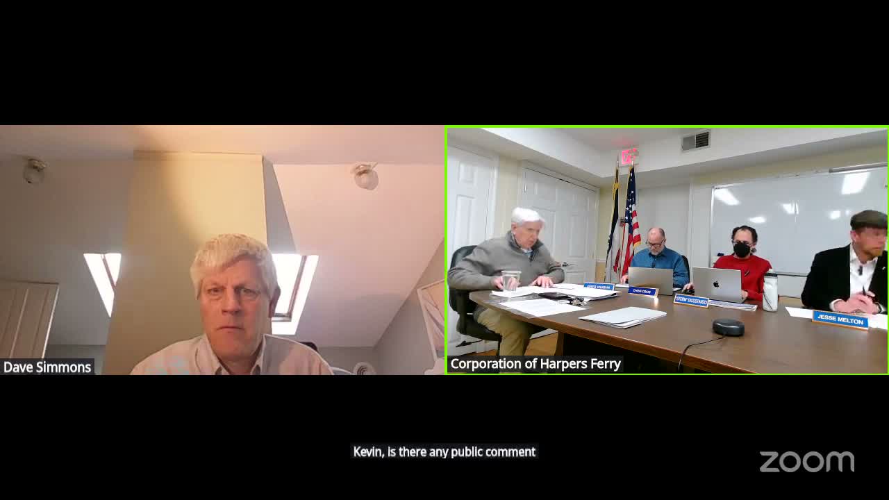 Resident asks for written water‑service decisions as council reviews meter work and grants