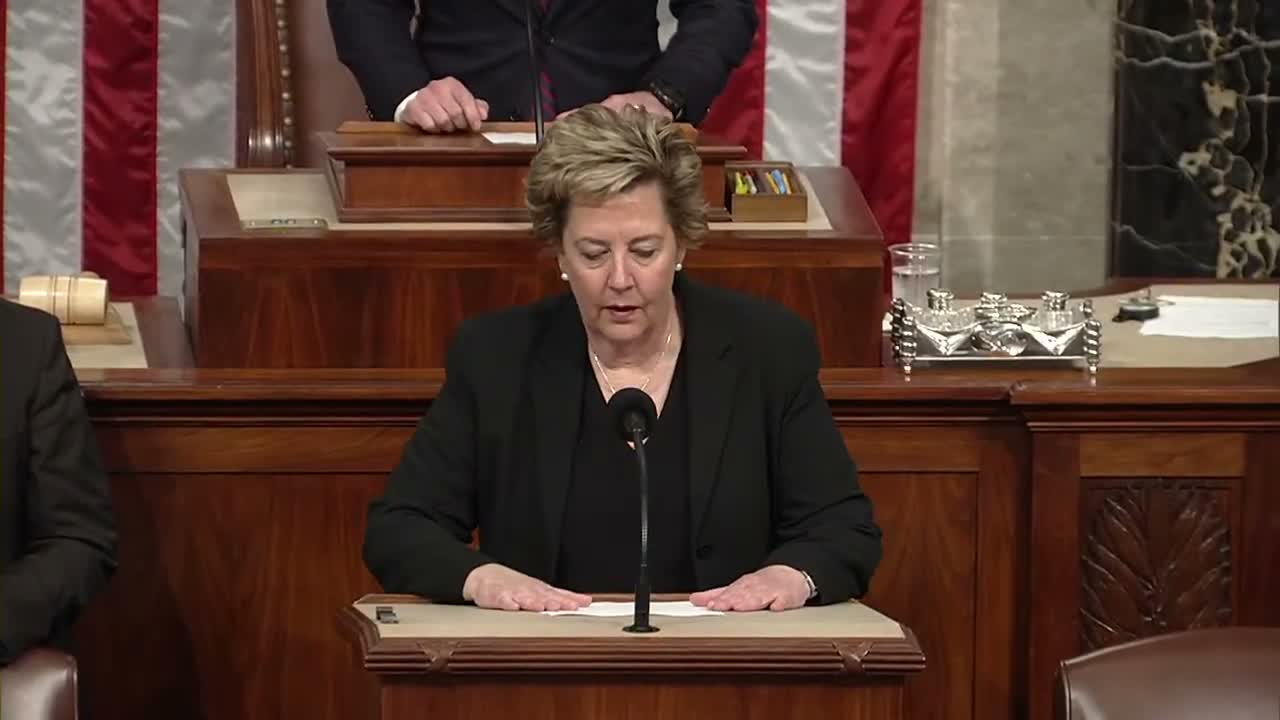 Speaker Mike Johnson appoints Robert P. Brezhnehan Jr. as speaker pro tempore for the day