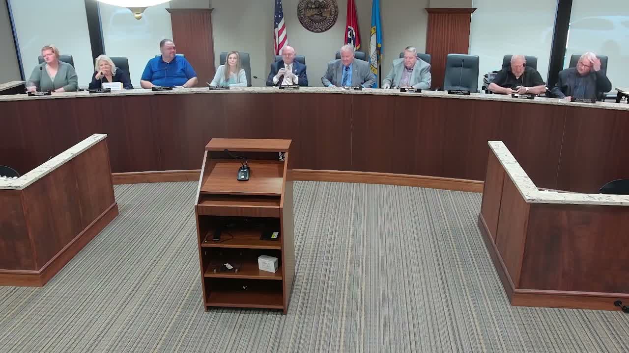 Resident proposes skate park; council asks to coordinate with staff and TVA