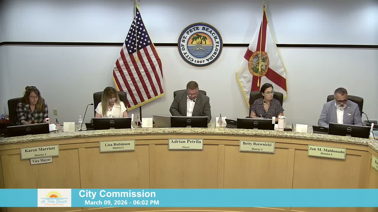 St. Pete Beach adopts ordinance adding 40‑ft setback where feasible, keeps negotiation path for small wireless facilities