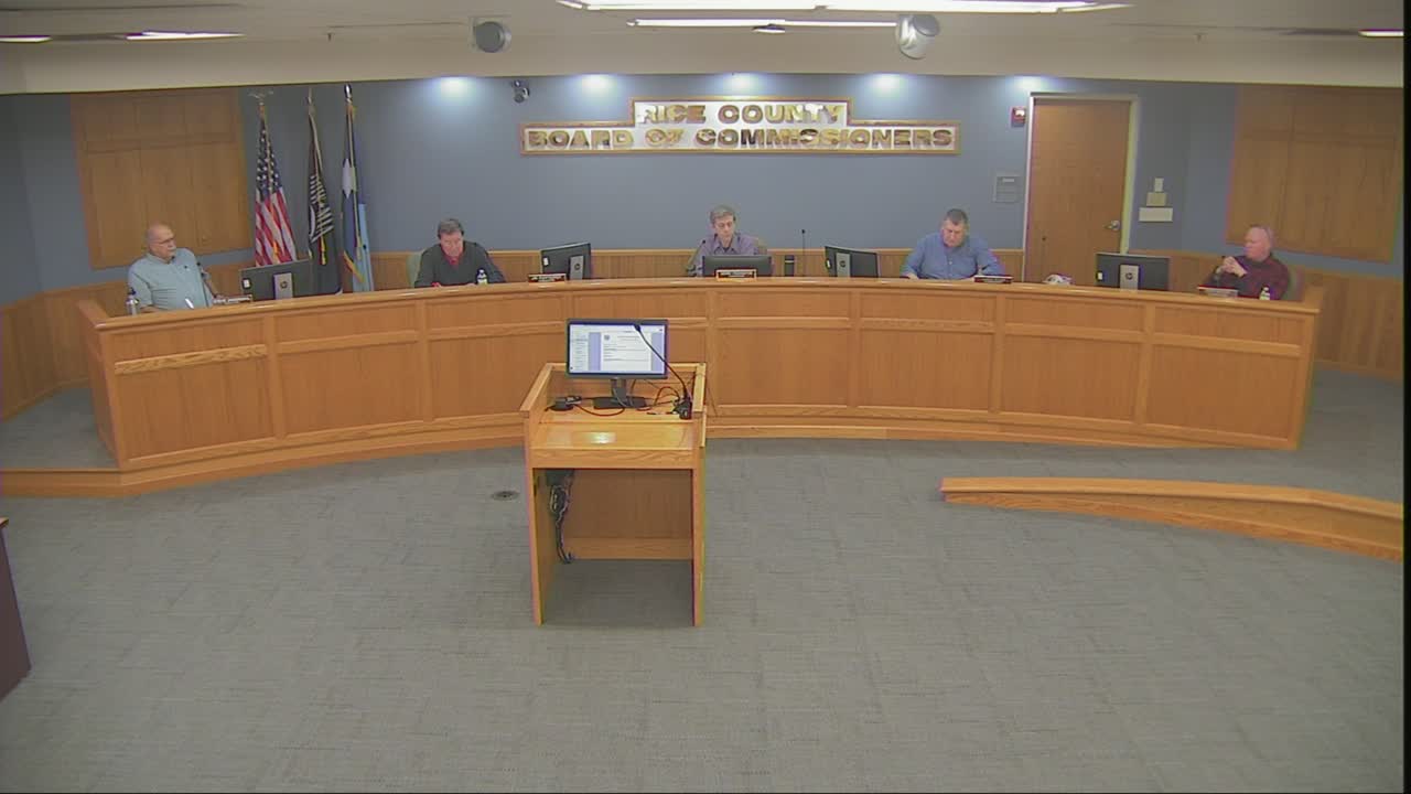 Votes at a glance: Rice County board adopts routine resolutions, renews medical examiner contract