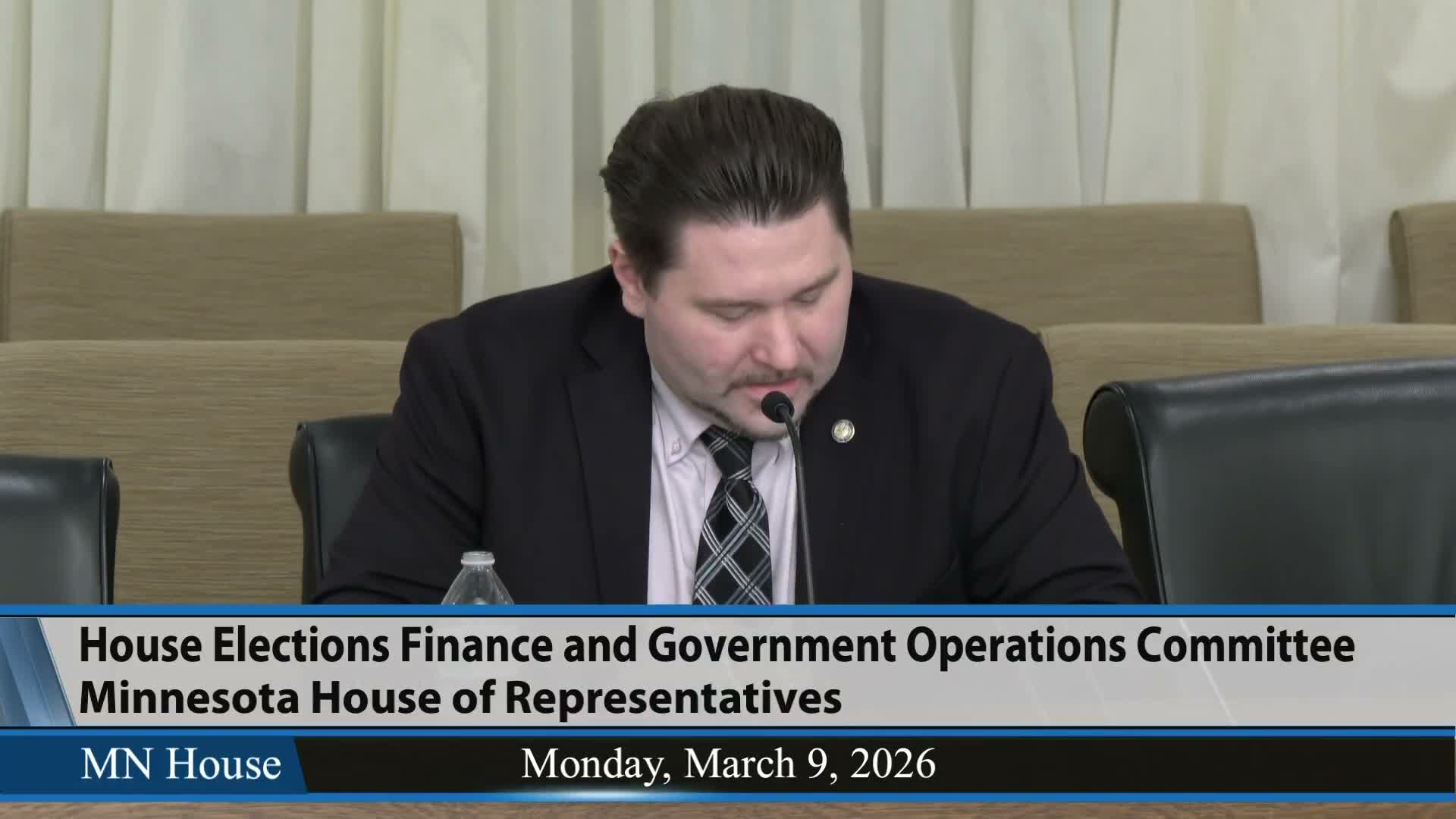 Committee approves technical amendment, advances governor term‑limits constitutional amendment proposal