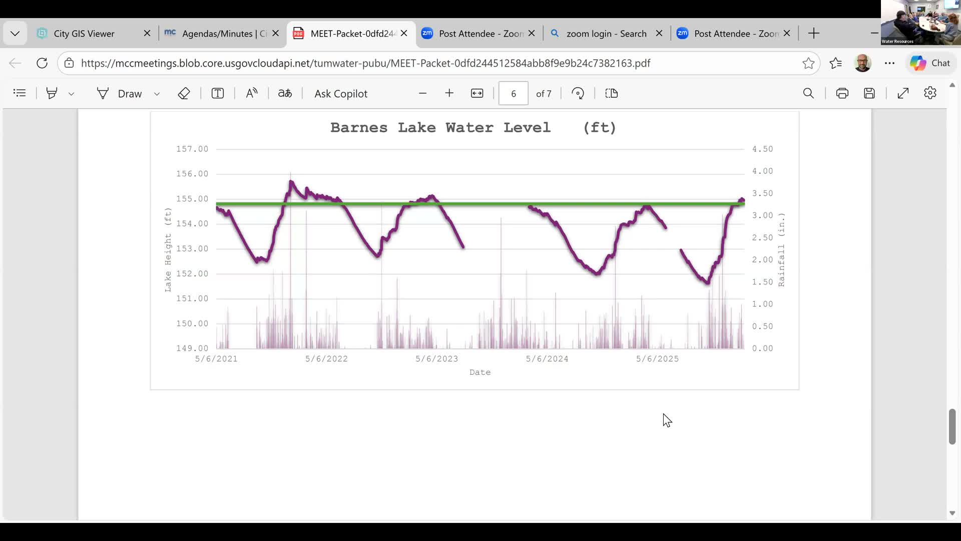 Steering committee unanimously recommends appointing Troy Patience and approves minutes