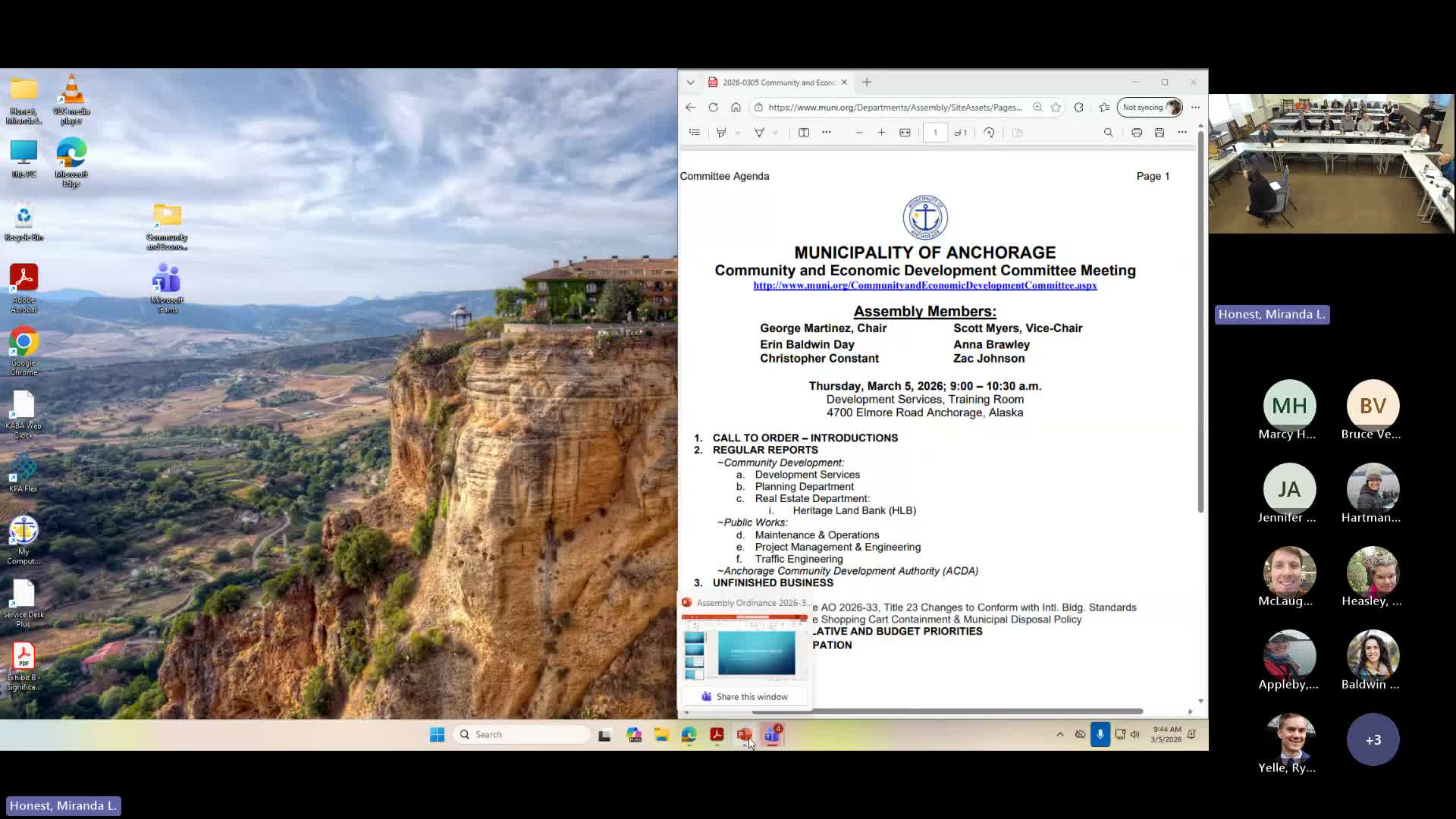 Anchorage committee hears major Title 23 update with higher permit thresholds and new safety rules for compact housing