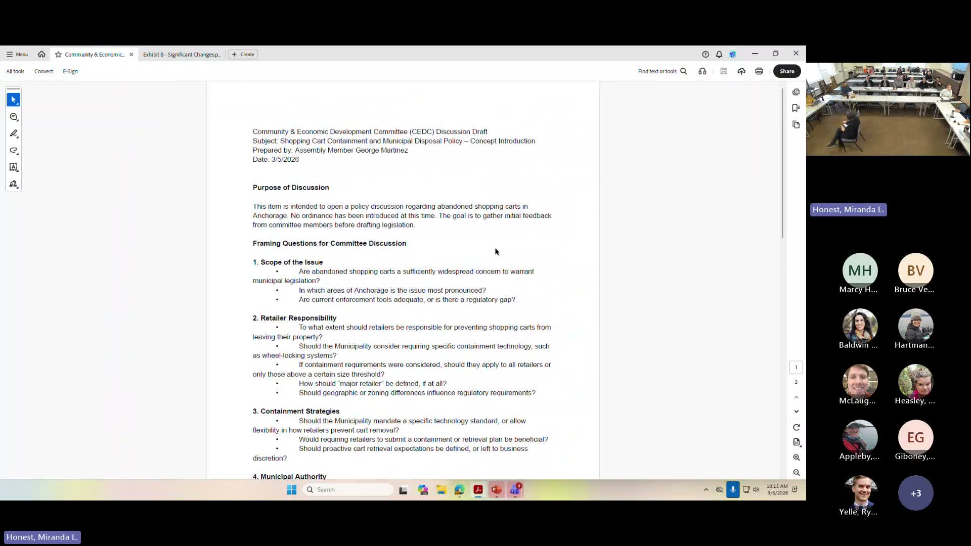 Anchorage committee opens review of abandoned shopping‑cart problem and possible municipal responses