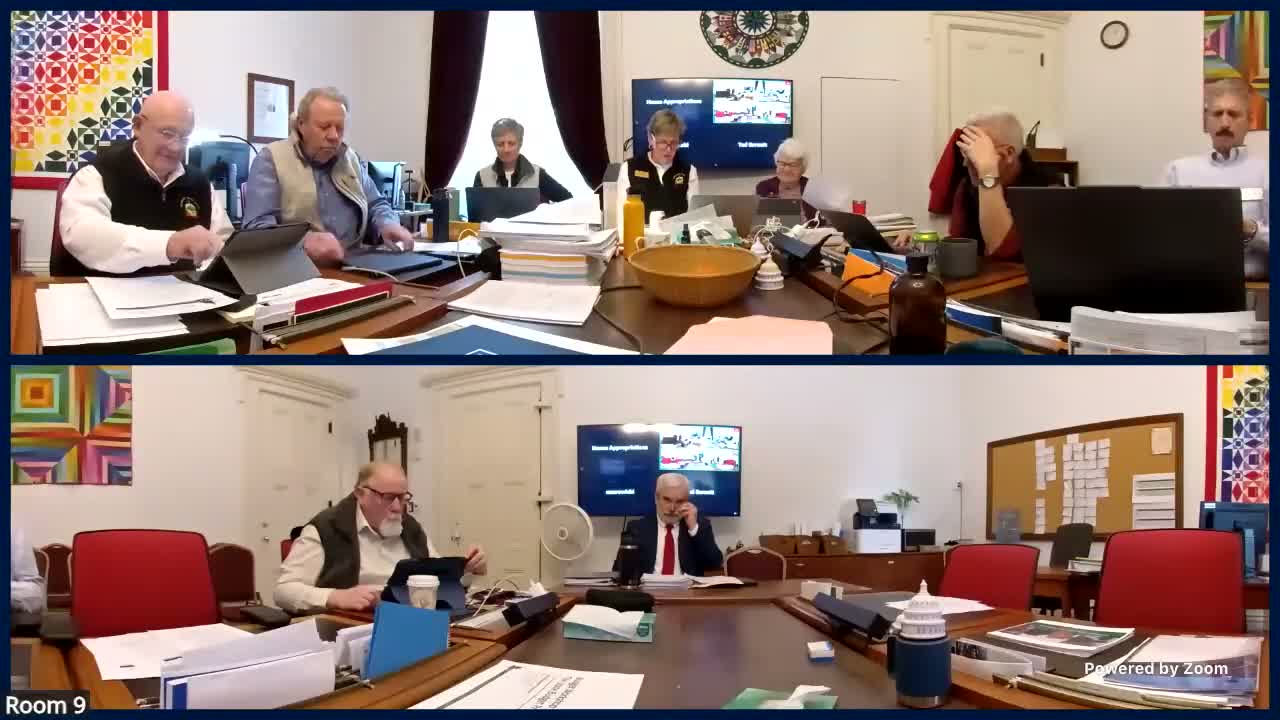 Appropriations Committee reviews H.632 environmental amendments; staff warn of delayed permit fees and CAFO deadline push