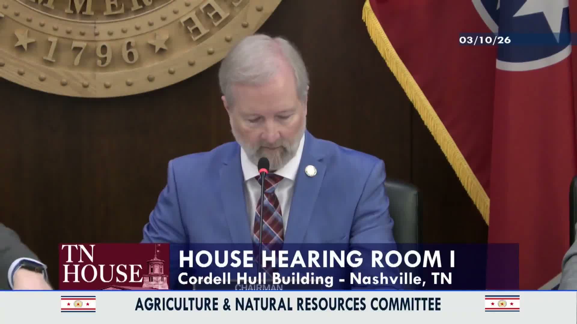 Committee advances multiple agriculture and public‑safety bills, including measure on city firearm discharge