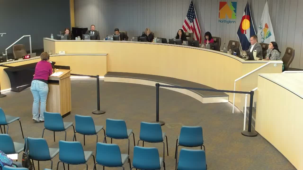 Residents press Northglenn leaders to push HB 26‑1285 to block certain placements near schools