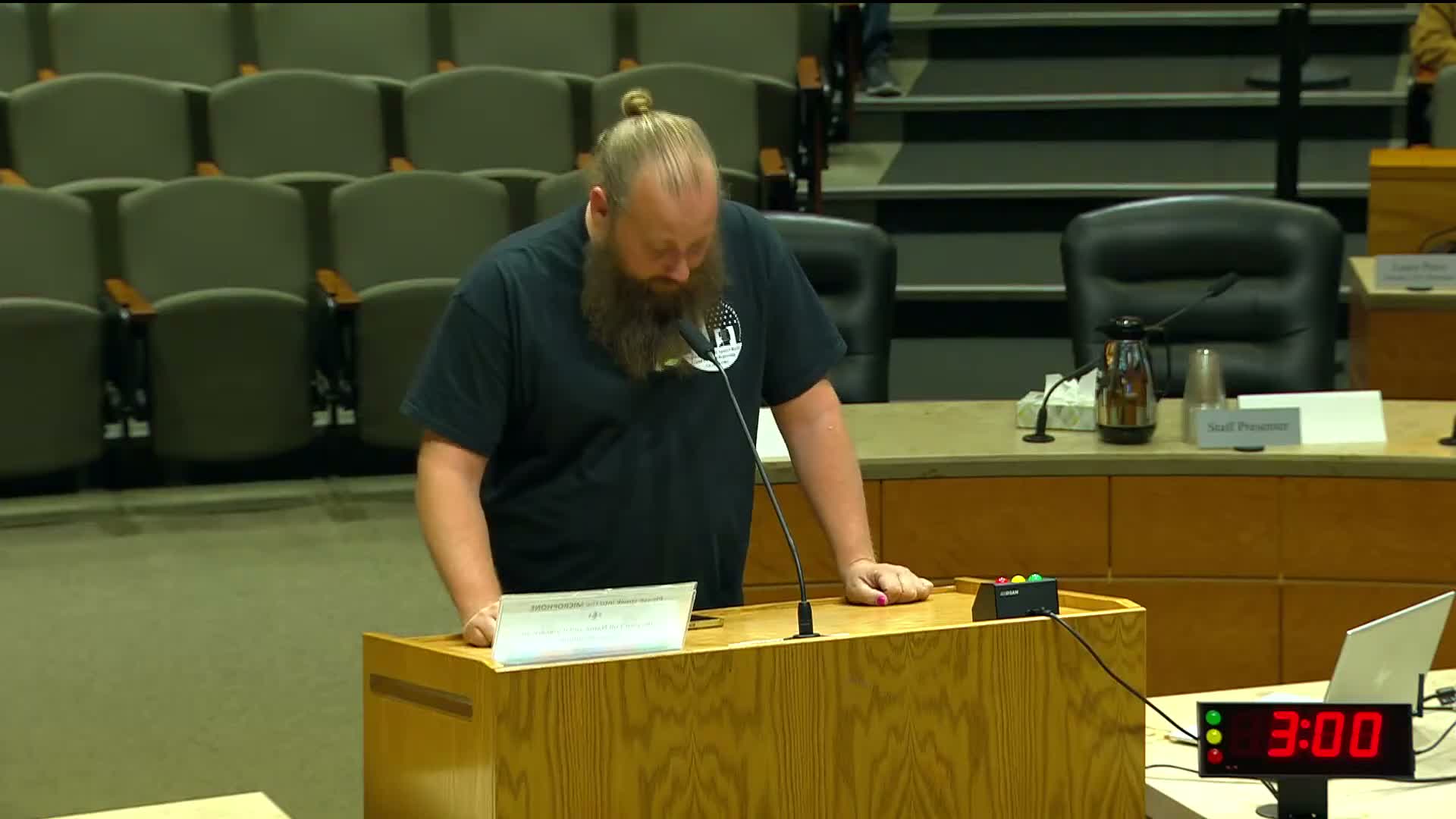 Residents urge Aurora council to fire Police Chief Todd Chamberlain, call his community response team 'propaganda'