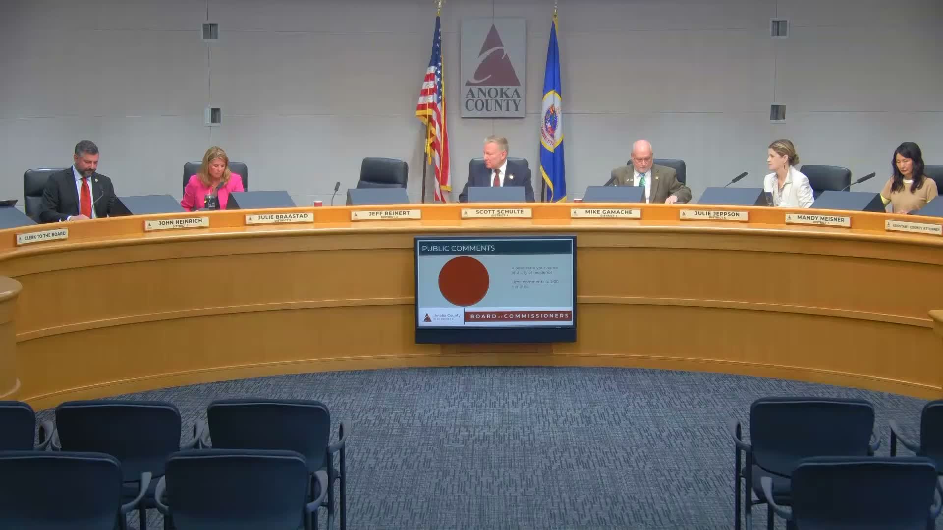 Anoka County Regional Rail Authority adopts rules for 2026, designates public meeting notice facility