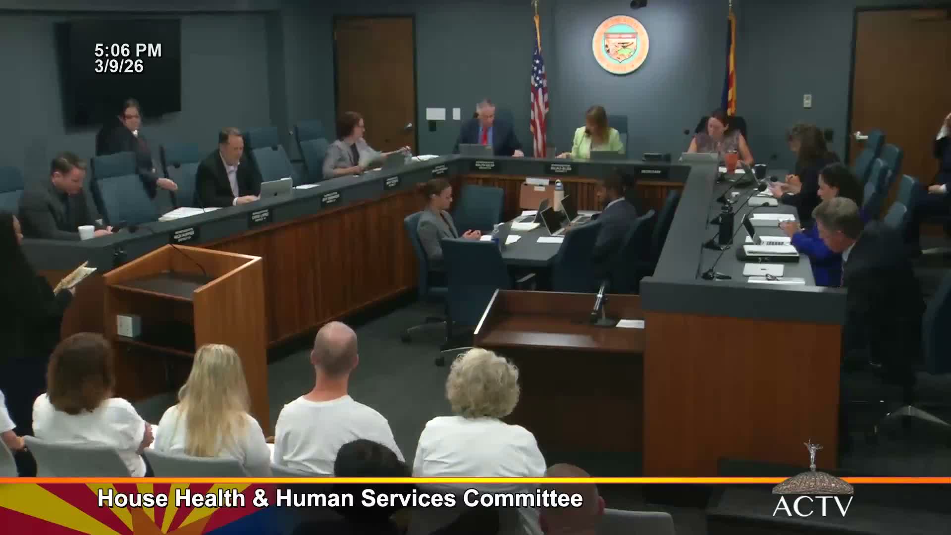 Committee advances package of health‑related bills; votes at a glance