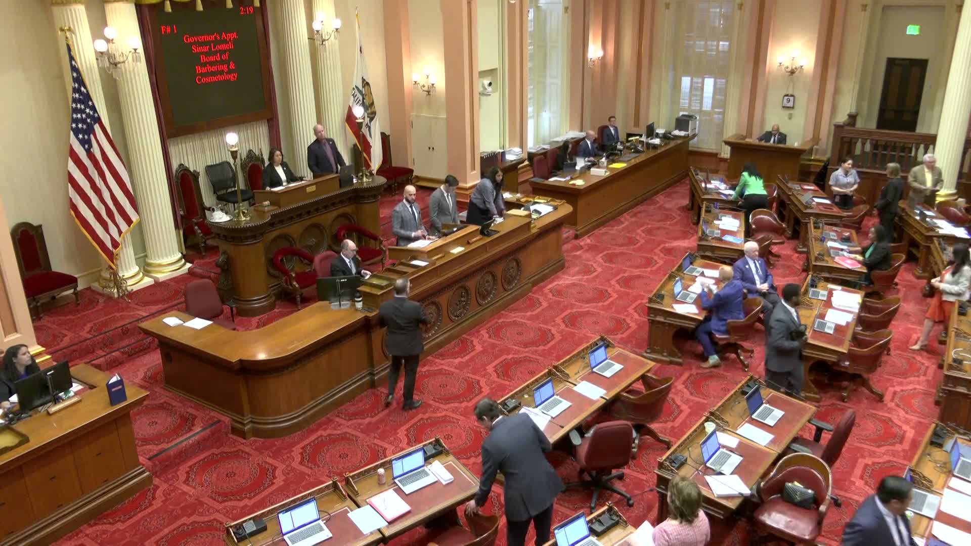 Senate confirms appointments, adopts series of ceremonial resolutions including Special Olympics Day and Peace Corps Week