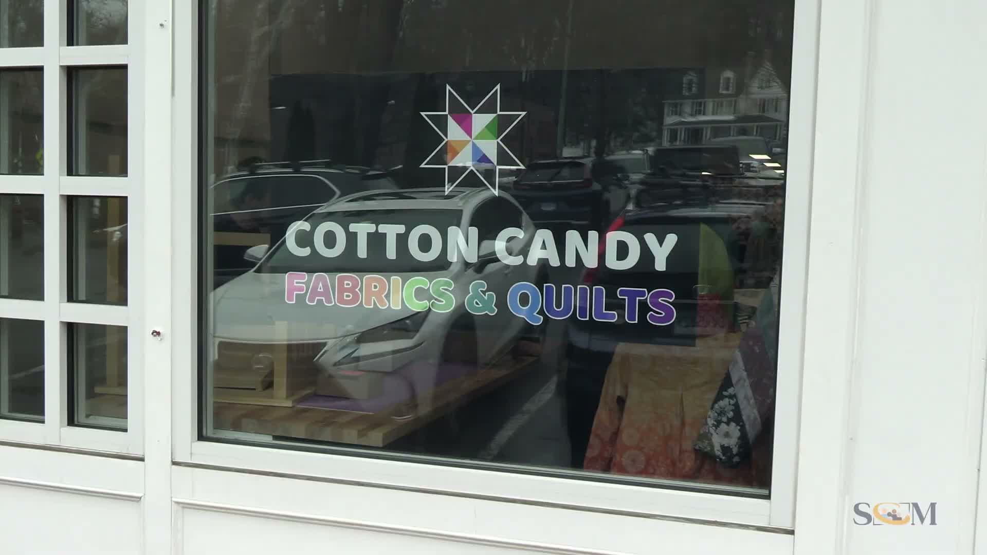 Cotton Candy Fabrics opens at Simsbury Center with ribbon-cutting